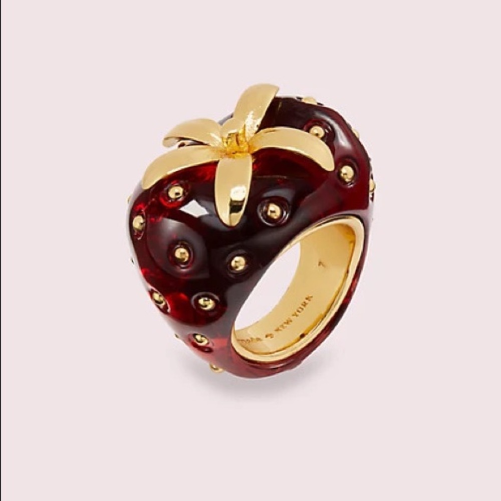 Kate Spade Strawberry Ring